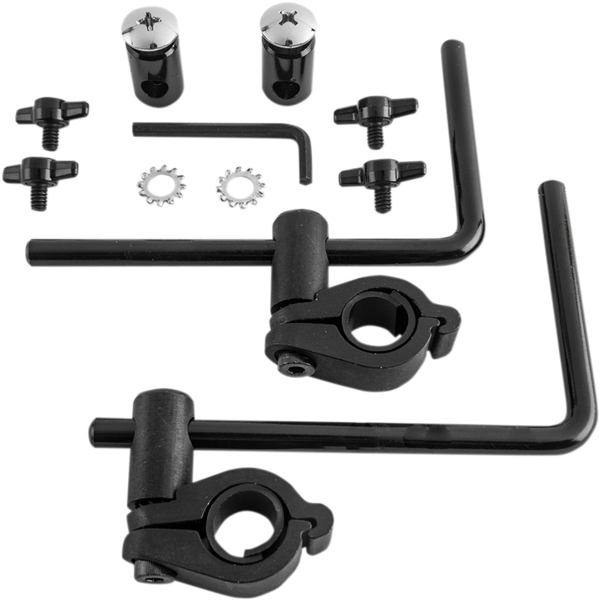 SLIPSTREAMER HD-0HDW #HD-0 Mini Police Windshield Replacement Hardware Kit Mini Police - 1" Hardware Kit