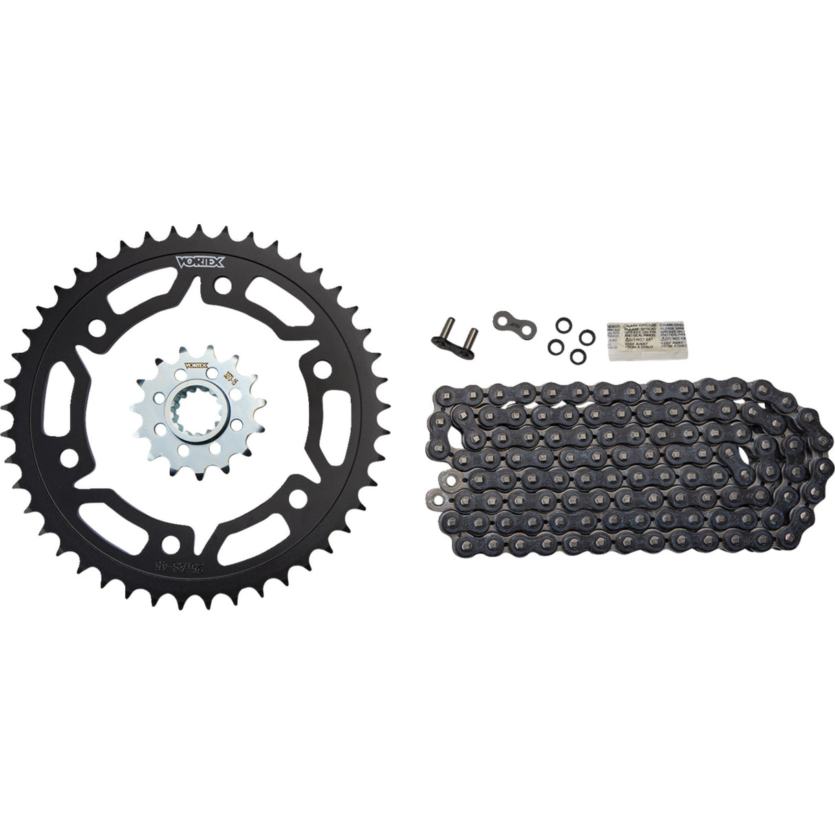 Vortex Chain And Sprocket Kit - CK6345 Honda CBR600RR 2003-2006