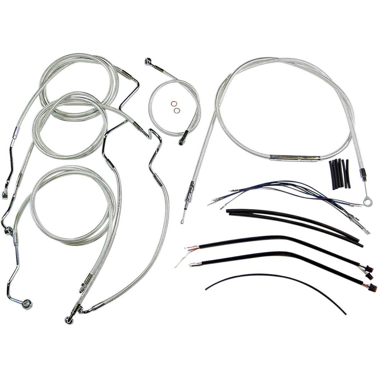 Magnum Shielding Cable Kit - 387482 For Harley Road King 2014-2015