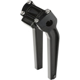 THRASHIN SUPPLY CO. 0602-1058 TSC-9500-1 Handlebar Riser - Risers - Pull Back - 9-1/2" - Gauge Cutout - Black