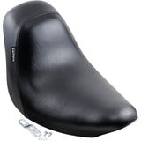 LePera Bare Bones Solo Seat Smooth Black FL FX - LK-007 For Harley Softail 2006-2017