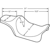 Drag Specialties Predator Seat For Harley Touring 2008-2023