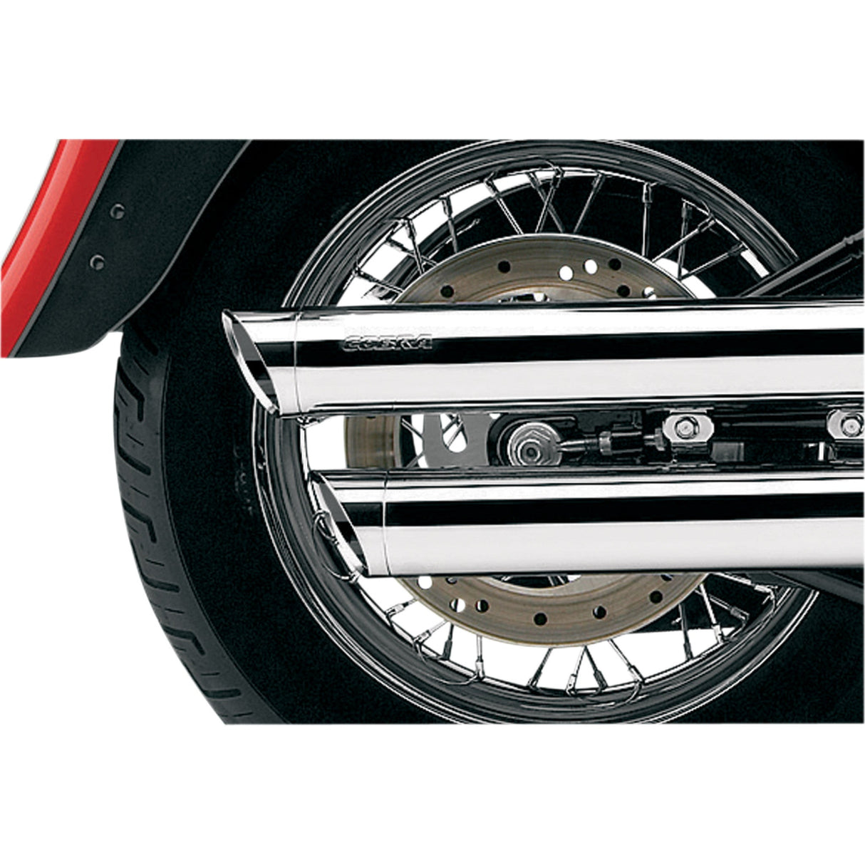 Cobra Muffler - 6004 For Harley Softail 2000-2006