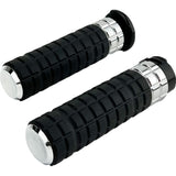 Arlen Ness SpeedLiner Grips TBW Chrome - 500-003 For Harley Motorcycles 2008-2025
