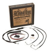 Burly Brand Control Kit 18in Gorilla Black - B30-1187 For Harley Touring 2017-2020