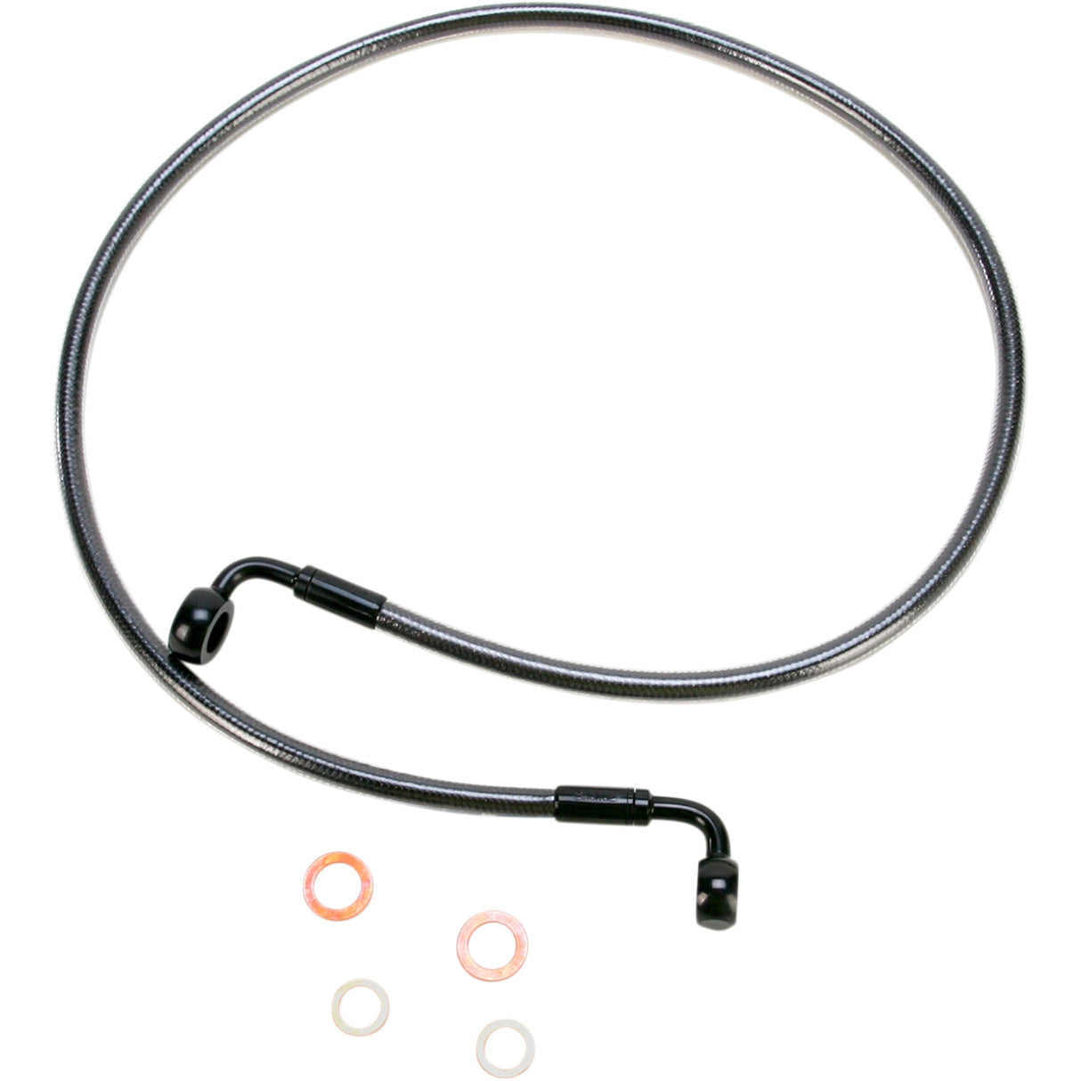 Magnum Shielding E-Z Align Series Brake Line - 46246SW For Harley Motorcycles 1985-2017