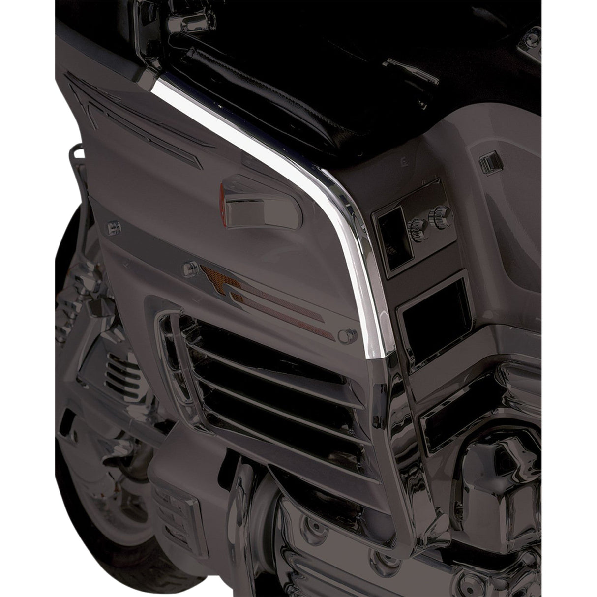 SHOW CHROME 0521-1295 52-551 Fairing Trim upper  - chrome