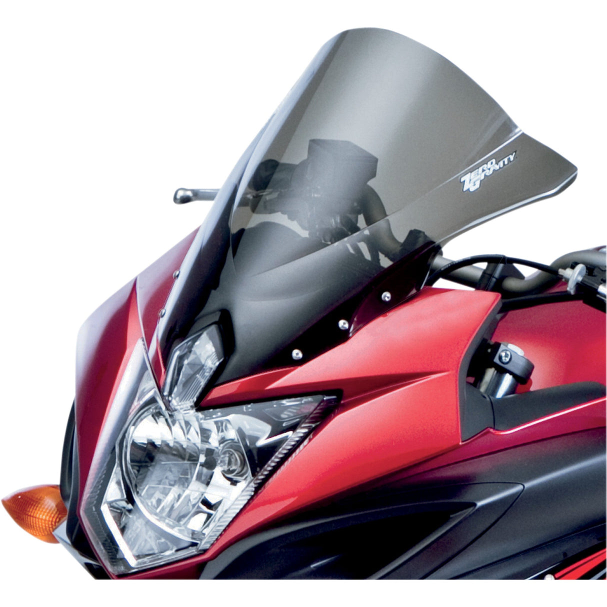 ZERO GRAVITY 2301-1541 16-523-02 Double Bubble Windscreen smoke - fz6r