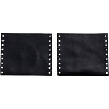 DRAG SPECIALTIES DS-243058 Leather Grip Covers Grip Cover - Twist - Leather - Harley Davidson - Black