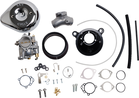Super E Carburetor with Stealth Air Cleaner Kit