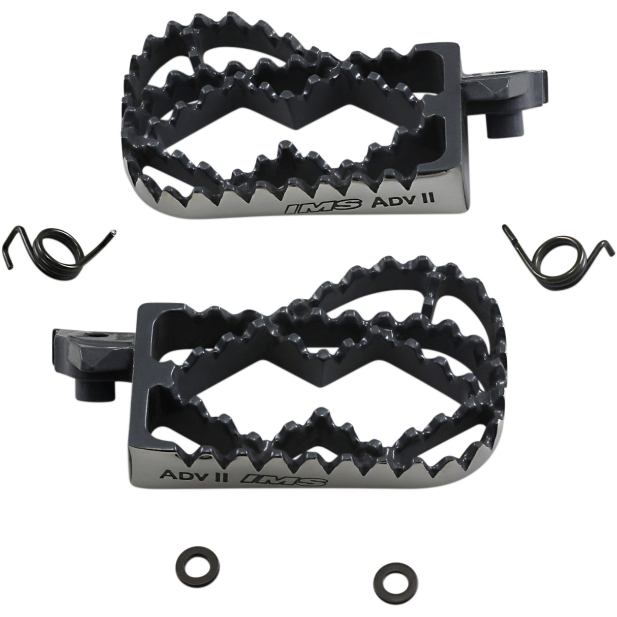 IMS PRODUCTS INC. 1620-1640 252602-2 Adventure Series Footpegs Adventure II Footpegs - Black