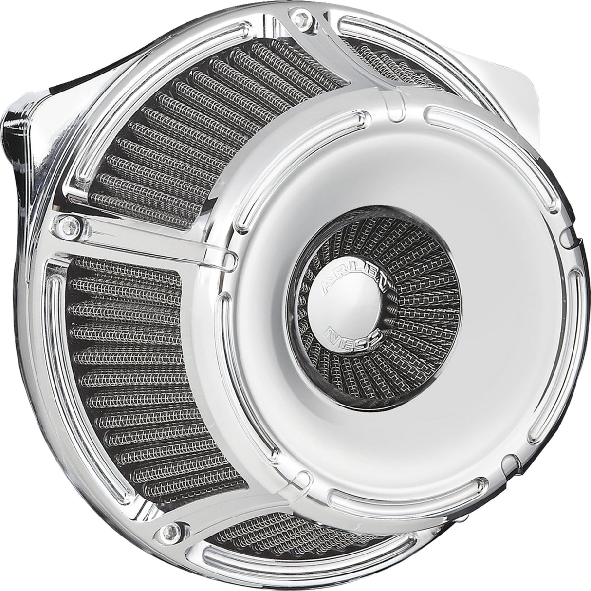 Arlen Ness Inverted Series Air Cleaner Kit Slot Track Chrome - 600-232 For Harley Road Glide / Touring / Softail / Street Glide 2023-2026