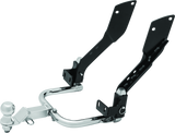 Kuryakyn Receiver Hitch Black & Chrome - 7657 For Harley Touring 2014-2026