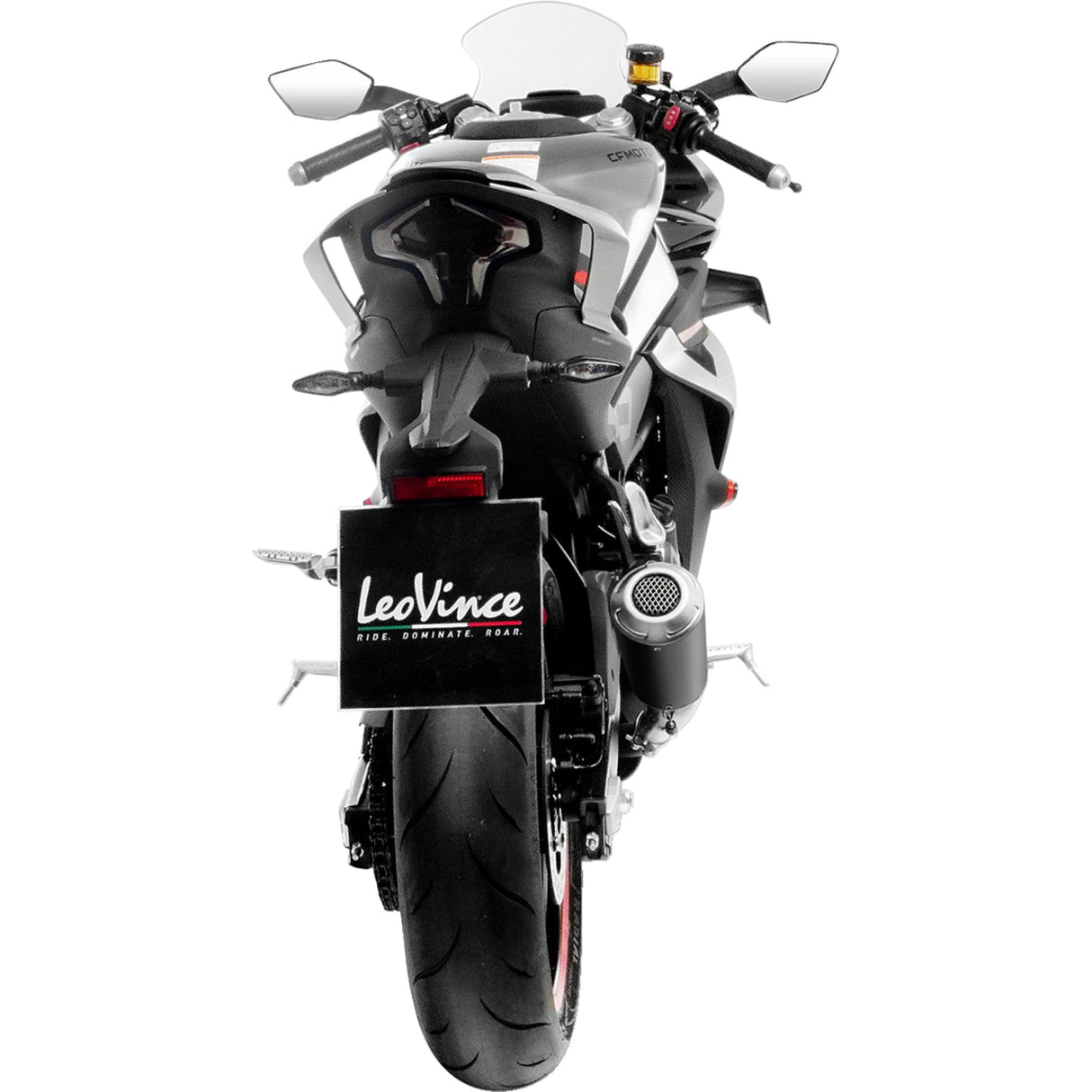 Leovince LV-10 Muffler - 15265BU CFMOTO 450SS 2023-2024