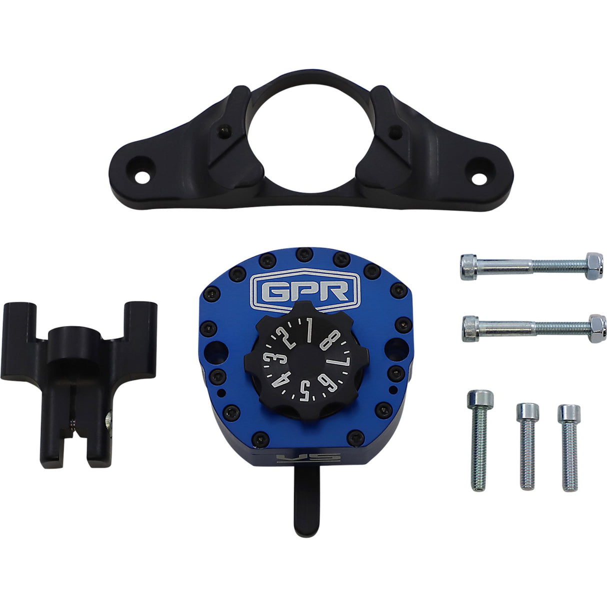GPR 0414-0649 5-5011-4034B V5-S Steering Damper Steering Damper - Blue - V5-S - R6