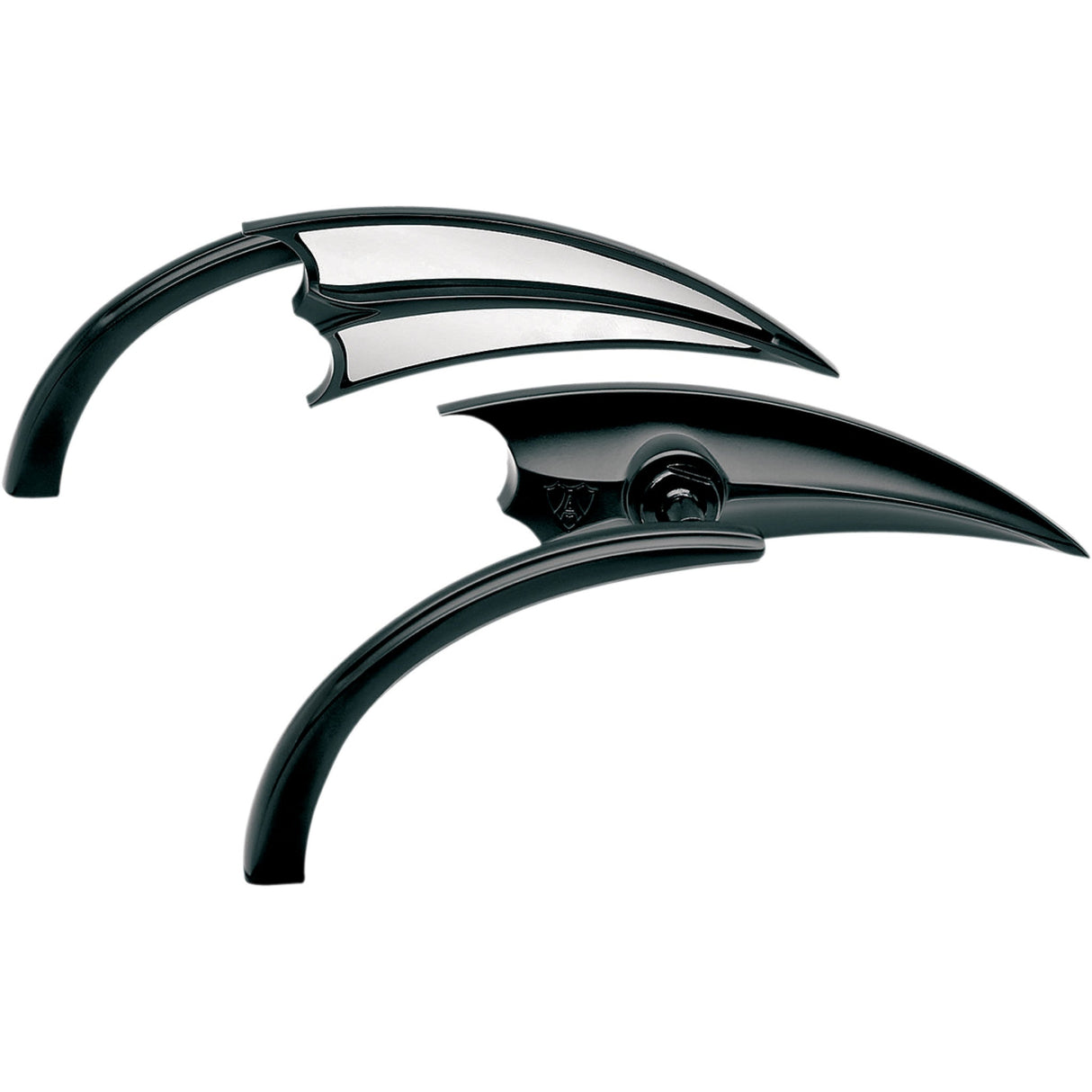ARLEN NESS 0640-0208 13-028 Micro-Mirror Mirror - Micro - Scoop - Side View - Triangle - Black - Left