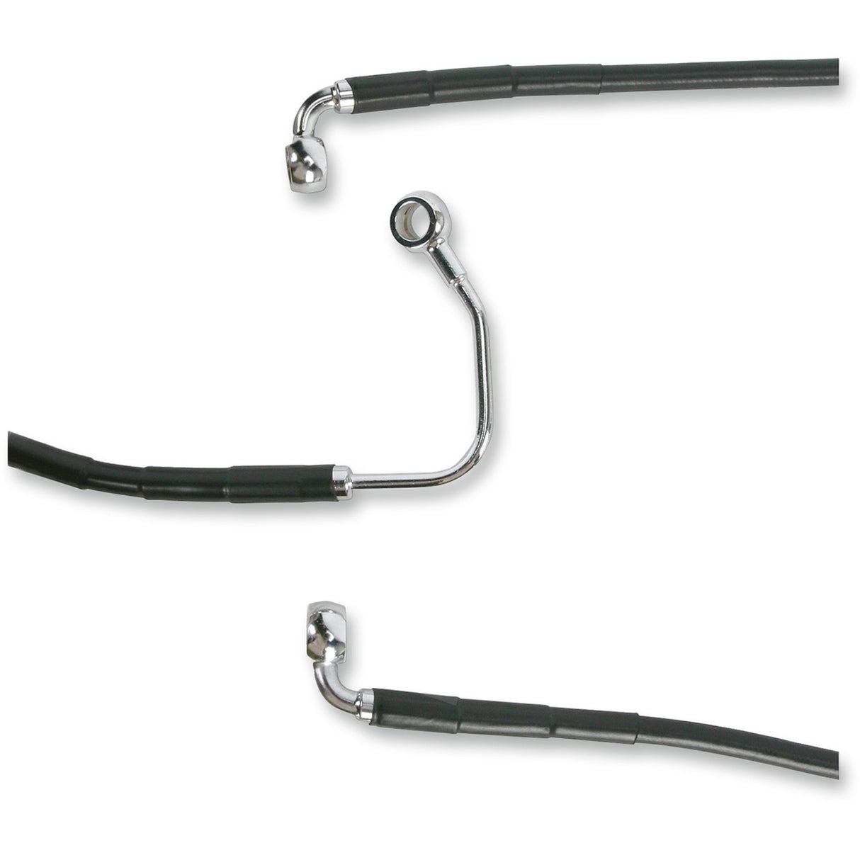 DRAG SPECIALTIES Stainless Steel Brake Line Kit Front - (Lower/Mid)