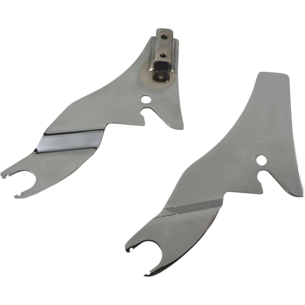 DRAG SPECIALTIES 1504-0133 Quick Release Side Plates chrome