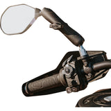 RAM MOUNTS 0640-1724 RAP-465LU Tough-Mirror™ Left Mirror without Ball Tough-Mirror™ - Side View - Oval - Black - Left