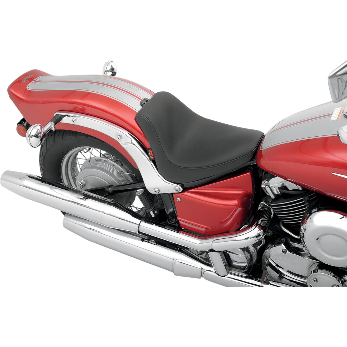 Z1R 0810-1755 Low-Profile Solo Seat Low Solo Seat - Smooth - VStar 650 Custom