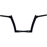 FAT Baggers INC. 1-1/2" EZ Install Pointed Top Handlebar 12" Black - 816012-B For Harley Road Glide 2021-2022