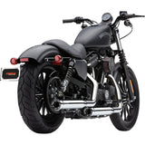 Cobra Slip-On Mufflers With Race-Pro Tips 3" Chrome - 6081 For Harley Sportster 2014-2022