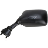 EMGO 0640-0715 20-97222 OEM-Style Replacement Mirror Mirror - Side View - Rectangle - Black - Left