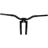 LA CHOPPERS 0601-4461 LA-7336-08B Kage Fighter-T Pullback Handlebar - 11" - Black