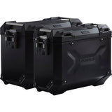 SW-MOTECH 3580-0356 KFT.07.311.70000/B TRAX ADV Aluminum Case System black - bmw r 1200 gs '04-'13