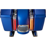 CIRO 2040-3483 42052 Filler Panel Tail Lights red lens - chrome