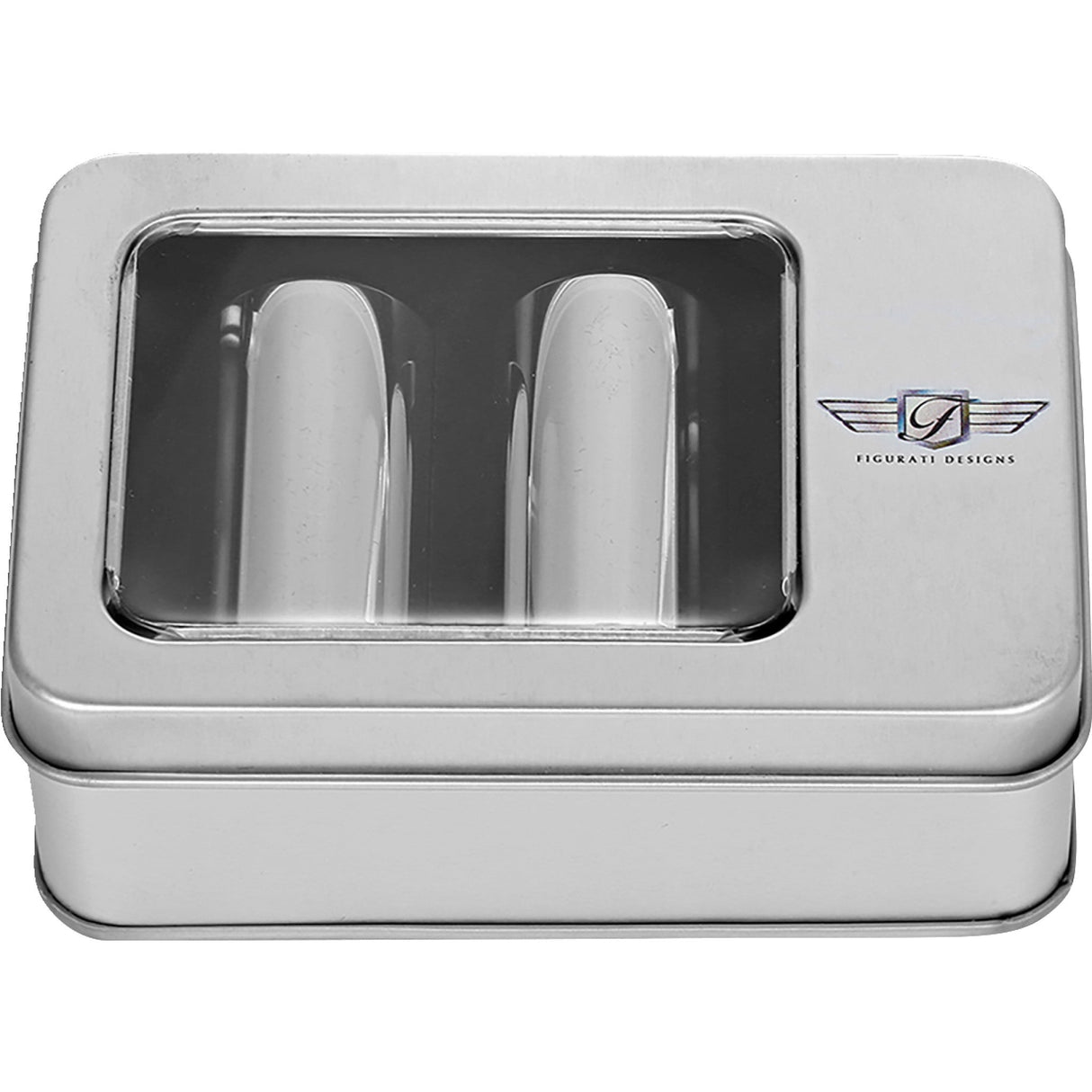 FIGURATI DESIGNS 3550-0351 FD60-DC-2545-SS Docking Covers long - silver