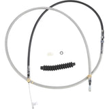 DRAG SPECIALTIES High-Efficiency Braided Stainless Steel Clutch Cable