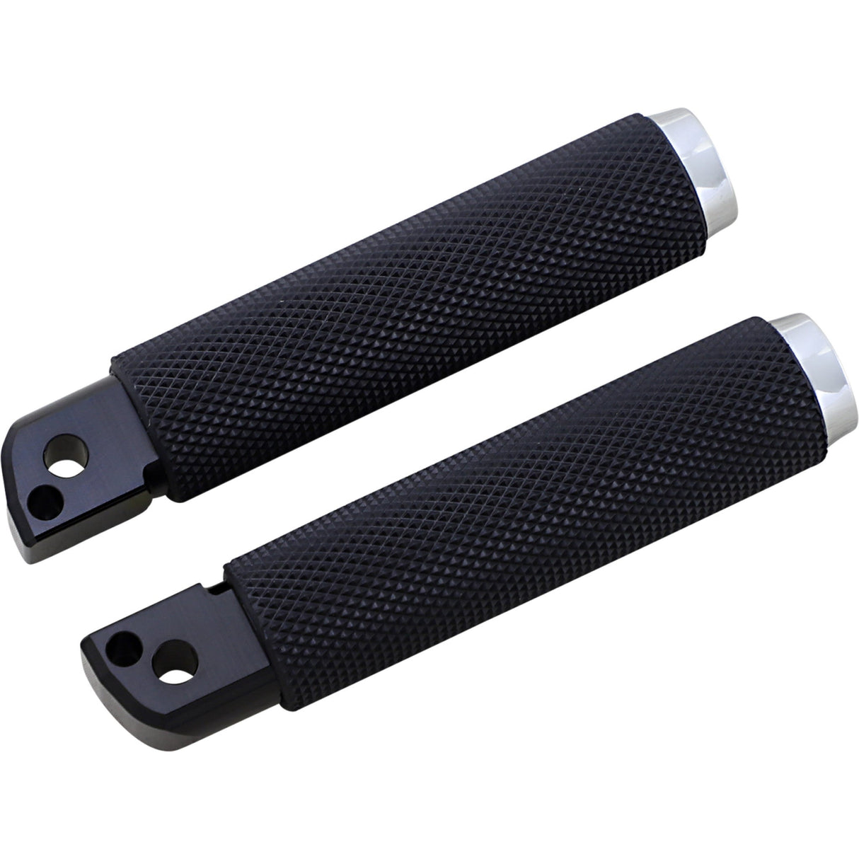 ROUGH CRAFTS 1620-2212 RC-400-007 Passenger Pegs - Chrome - Knurled