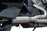 2-into-1 Qualifier Exhaust System - Race Only - Brushed - Stainless Steel - 1810-3174