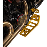 Thrashin Supply CO. Aggressor Floorboards Gold - TSC-2219-5 For Harley Touring 1984-2026