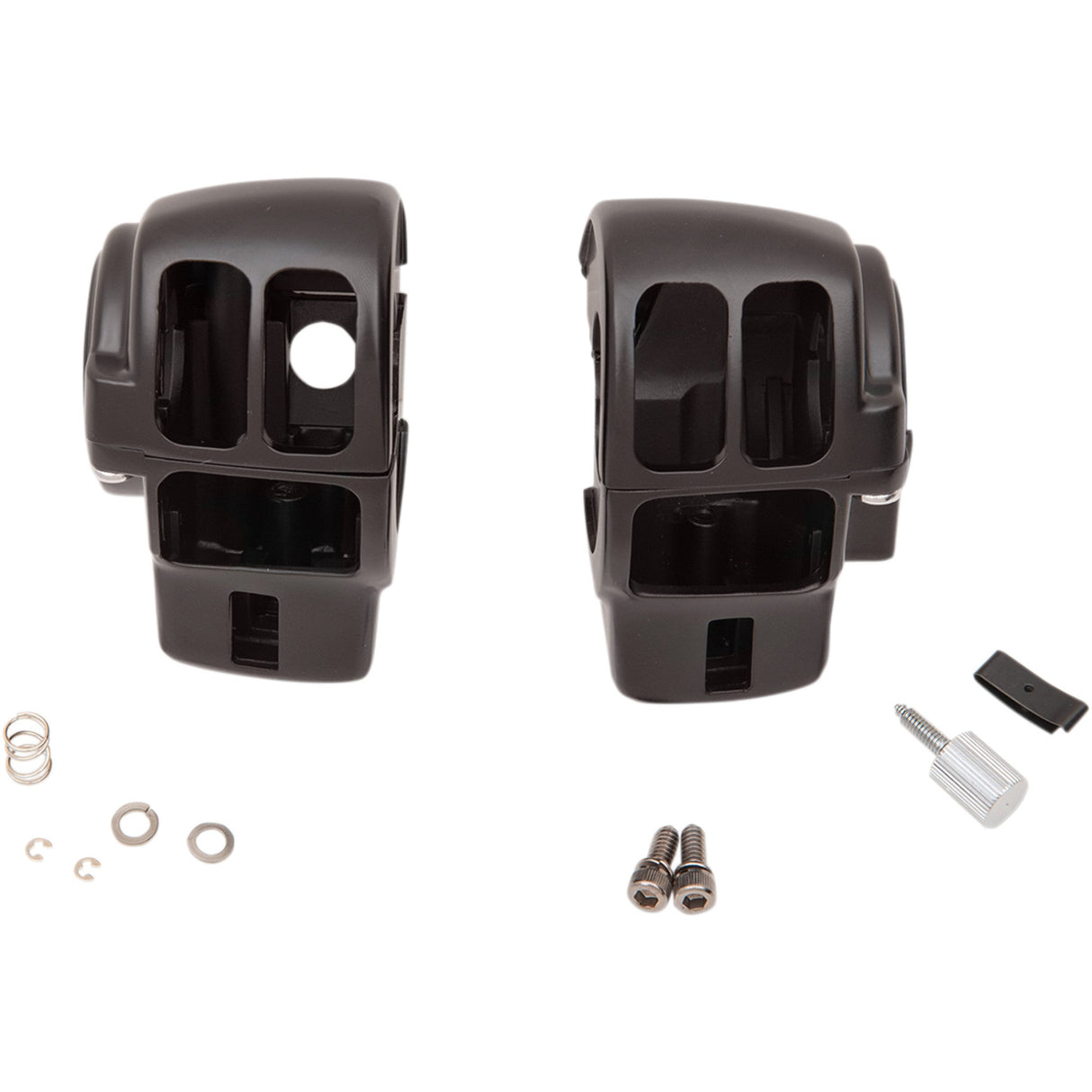 Drag Specialties Handlebar Switch Housing Kit Radio Matte Black For Harley Touring 1996-2007