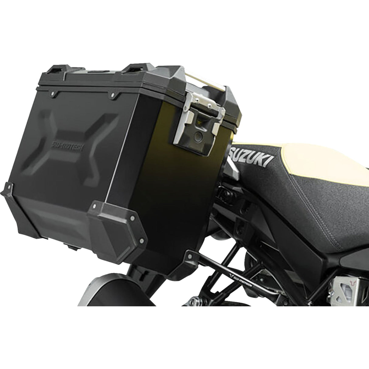 SW-MOTECH 3580-0389 KFT.05.440.70101/B TRAX ADV Aluminum Case System black - suzuki v-strom 1000 '14-'19