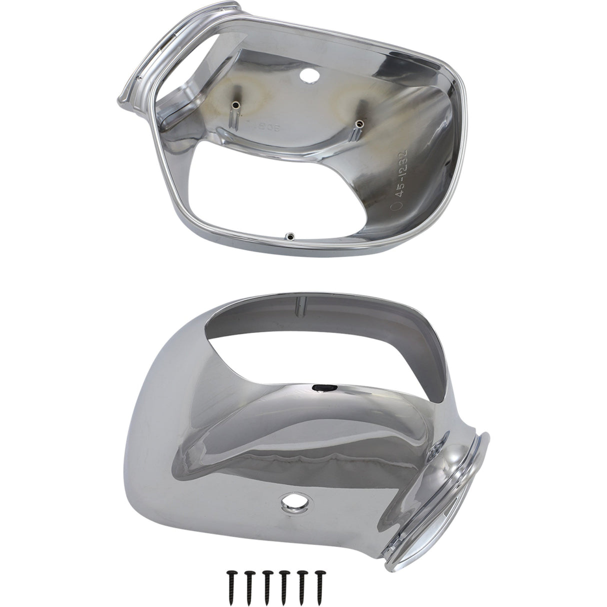 Parts Unlimited Mirror Housing - 0641-0058 Honda Gold Wing / GL1800HP Gold Wing Audio Comfort / GL1800HPN Gold Wing Audio Comfort Navi 2001-2013