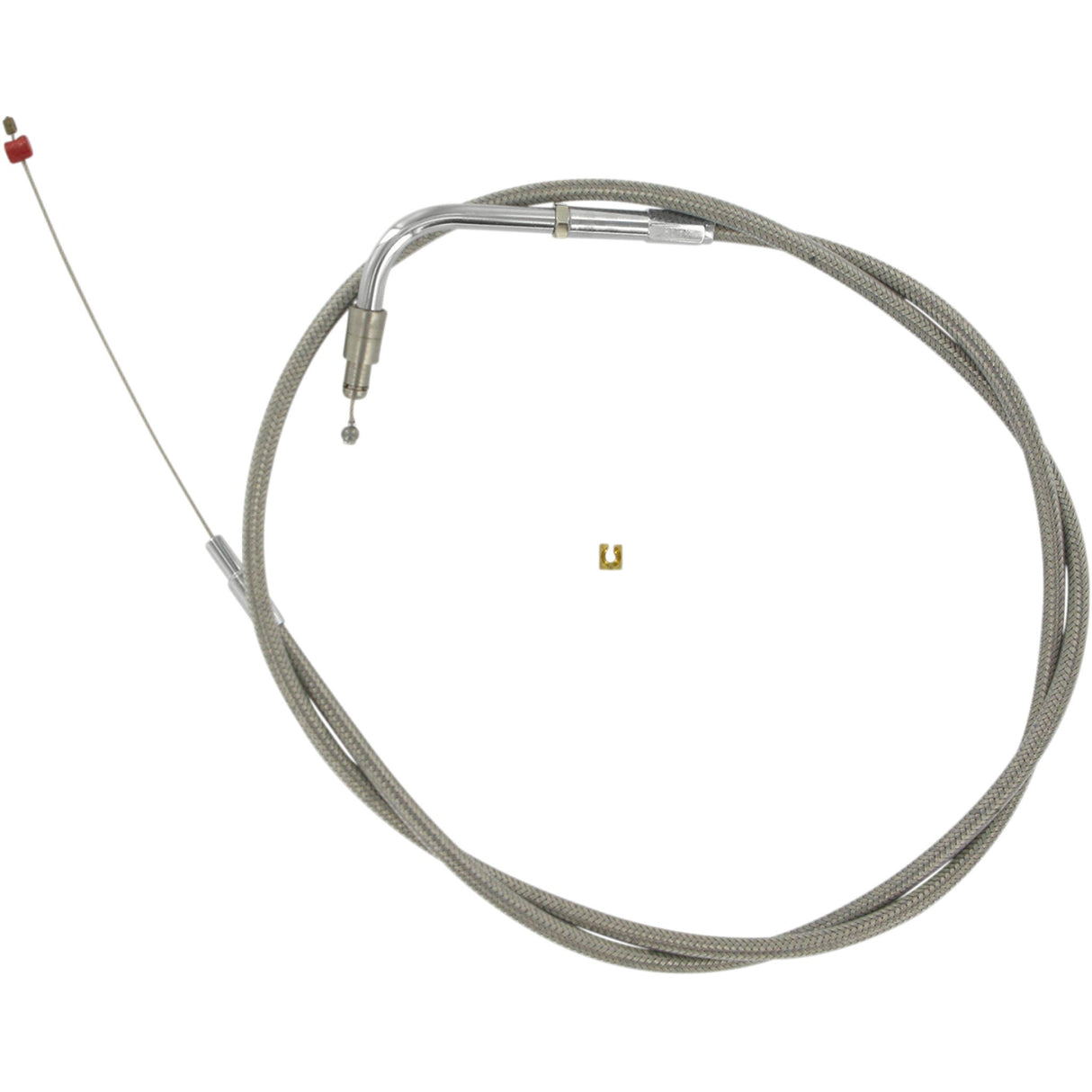 Barnett Stainless Steel Throttle Idle Cable +3" - 102-30-40016-03 For Harley Touring 2002-2007