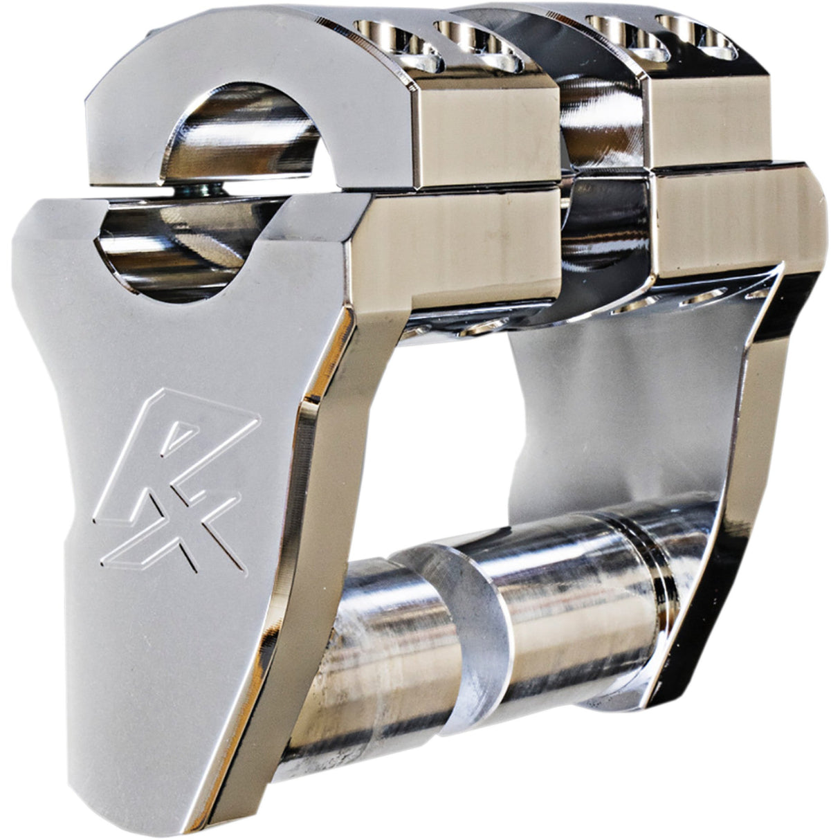 ROX Speed FX Patriot Series Pivoting Handlebar Risers 2" Chrome - 4R-P2RX-02 For Harley Softail / Dyna / 15th Anniversary 1986-2017