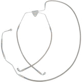 DRAG SPECIALTIES Stainless Steel Brake Line Kit Front - (Lower/Mid)