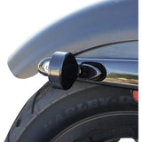 JOKER MACHINE 2020-1313 05-250-RB Omega LED Turn Signals - Black with Red LEDs