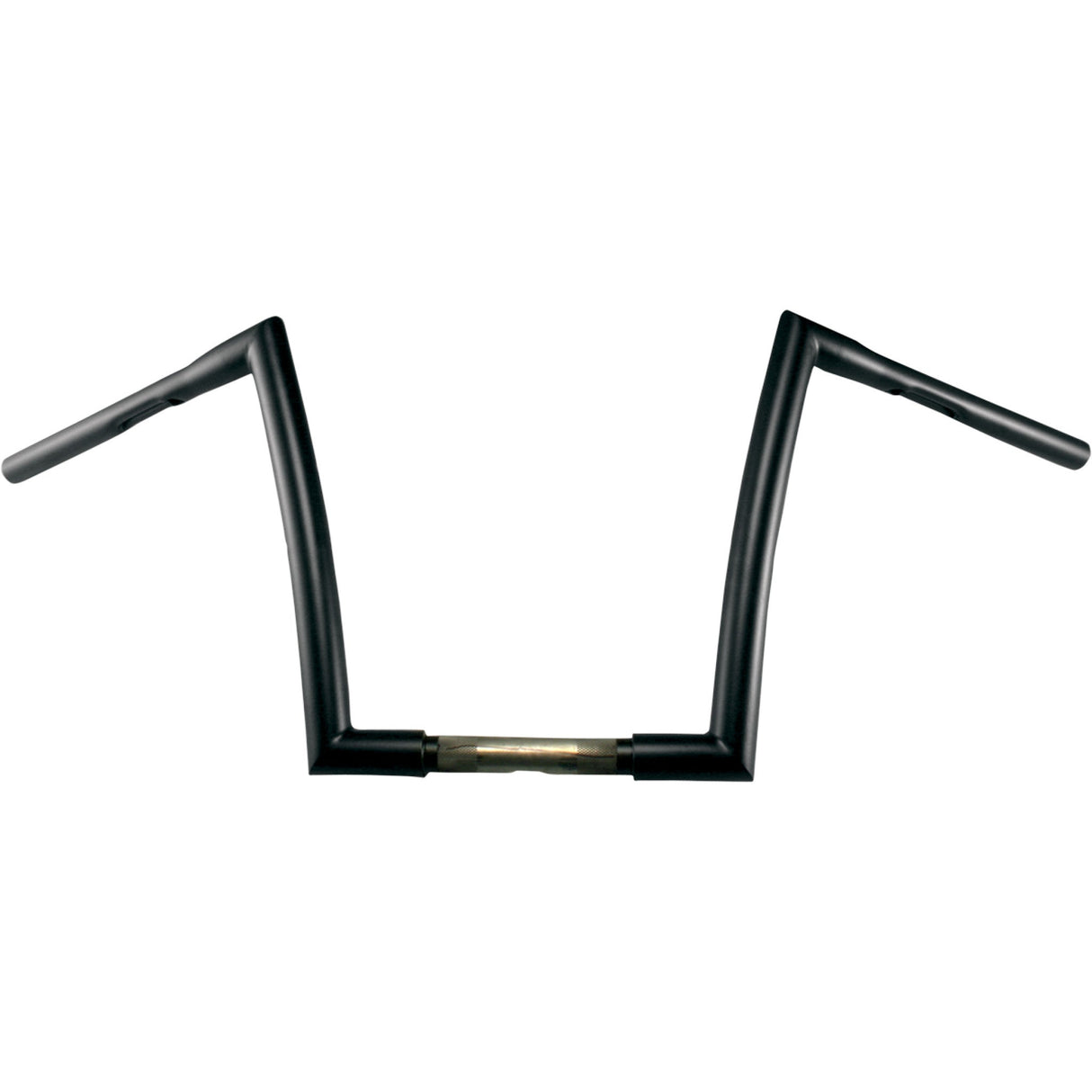 Todd's Cycle 1-1/4" Strip Handlebar 12" Rise Flat Black For Harley Motorcycles 1986-2022