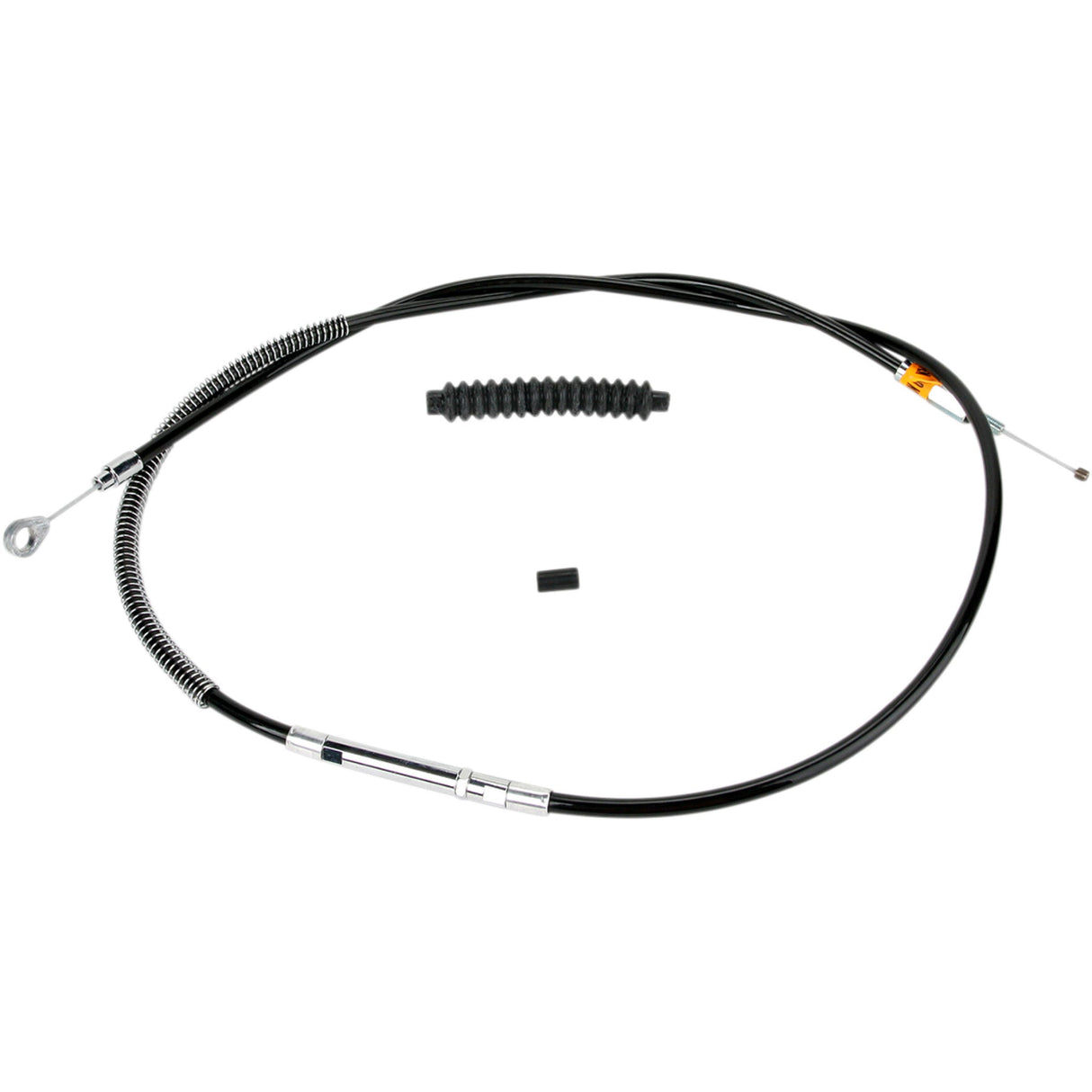 Barnett High-Efficiency Black Vinyl Clutch Cable +6" Size - 101-30-10033-06 For Harley Dyna 2006-2017