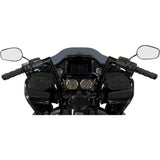 FAT Baggers INC. 1-1/2" EZ Install Flat Top Handlebar 12" Black - 606012-B For Harley Road Glide 2015-2020