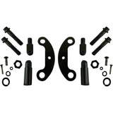 Custom Dynamics Caliper Mounts For ProBEAM® Fog Lights Black - PB-FOG-MOUNT-B For Harley Touring 2000-2026
