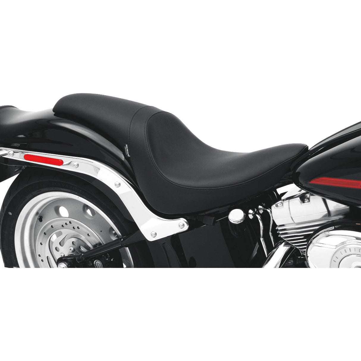 DRAG SPECIALTIES Predator Seat Black - FL/FX '06-'17