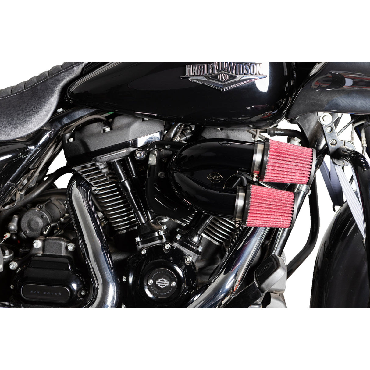 S&s Cycle Tuned Induction Two-In-One Air Cleaner - 170-0567A For Harley Motorcycles 2017-2024