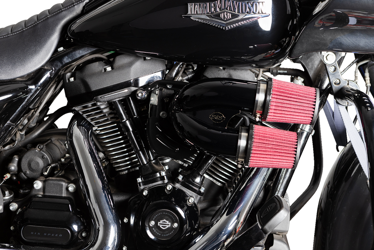 Tuned Induction Air Cleaner Kit - Gloss Black - 1010-2881
