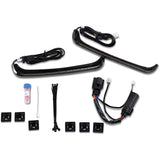 Custom Dynamics LED Low-Profile Bagz™ Accent Lights Smoke Lens - CD-LP-BCM-S For Harley Touring 2014-2025